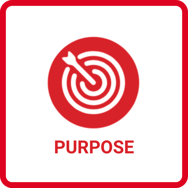 team working on purpose